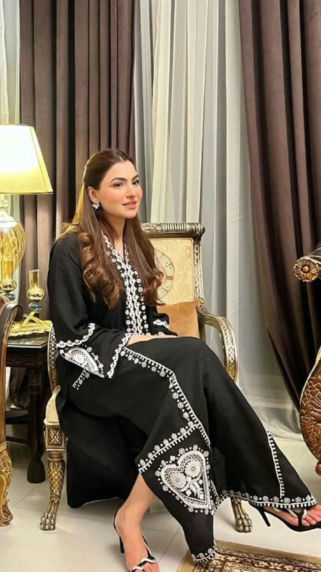 Picture of Manahils - Majestic Spade Raw Silk - Available at Raja Sahib