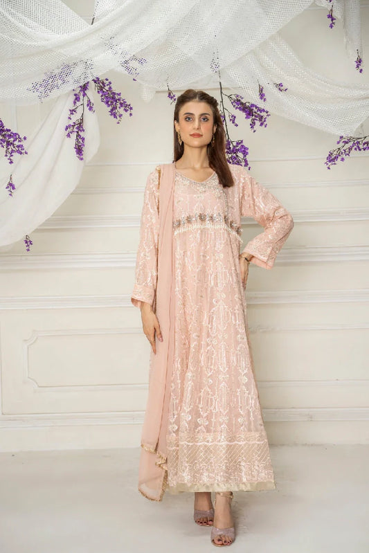 Picture of Manahils - Nd-6-Peach - Available at Raja Sahib