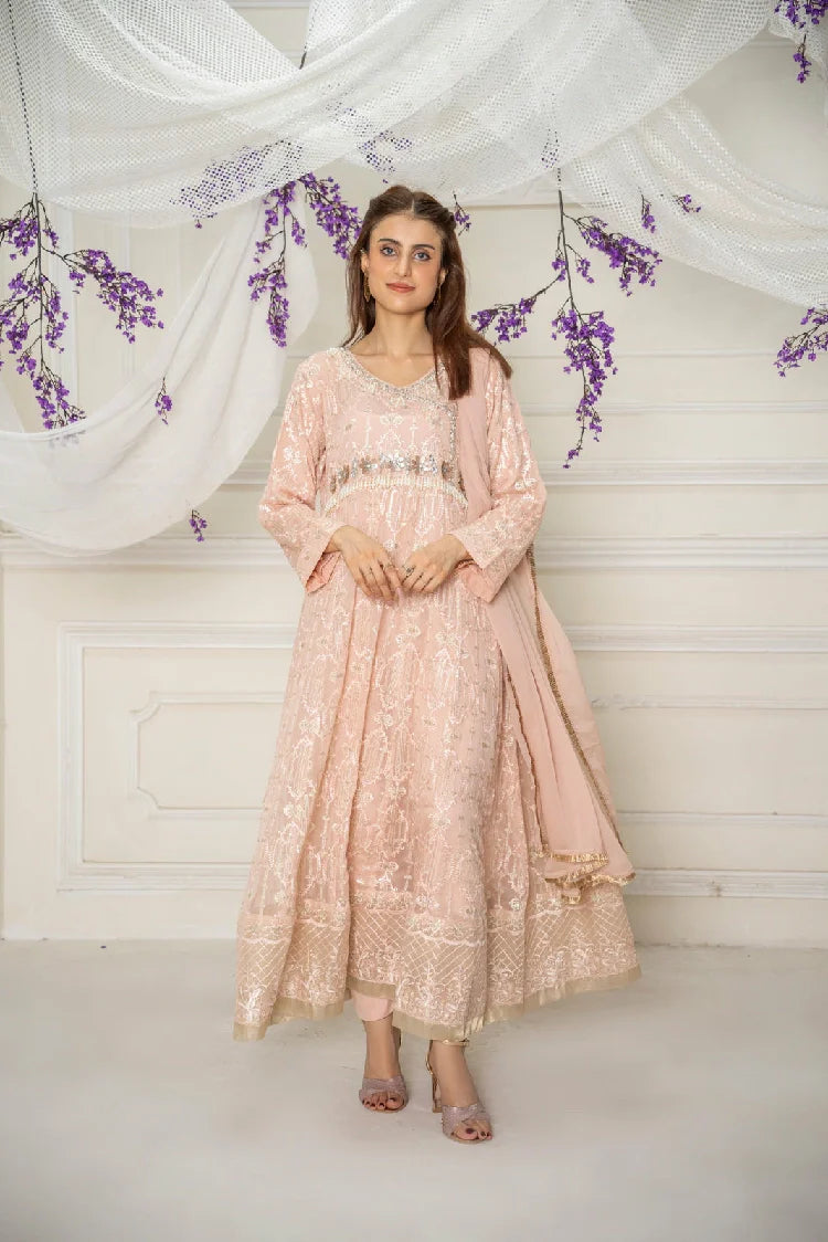 Picture of Manahils - Nd-6-Peach - Available at Raja Sahib