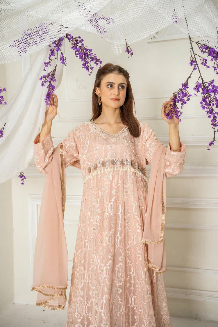 Picture of Manahils - Nd-6-Peach - Available at Raja Sahib