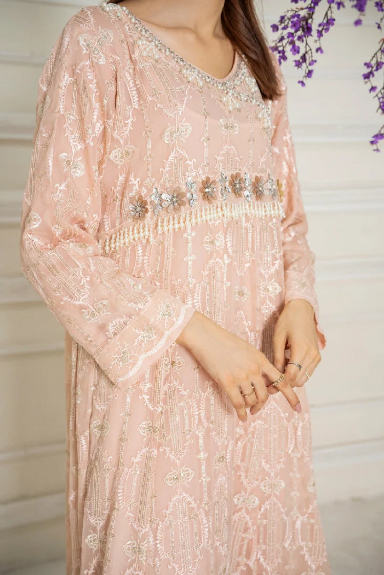 Picture of Manahils - Nd-6-Peach - Available at Raja Sahib