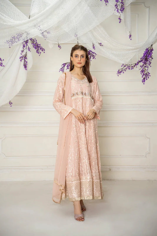 Picture of Manahils - Nd-6-Peach - Available at Raja Sahib