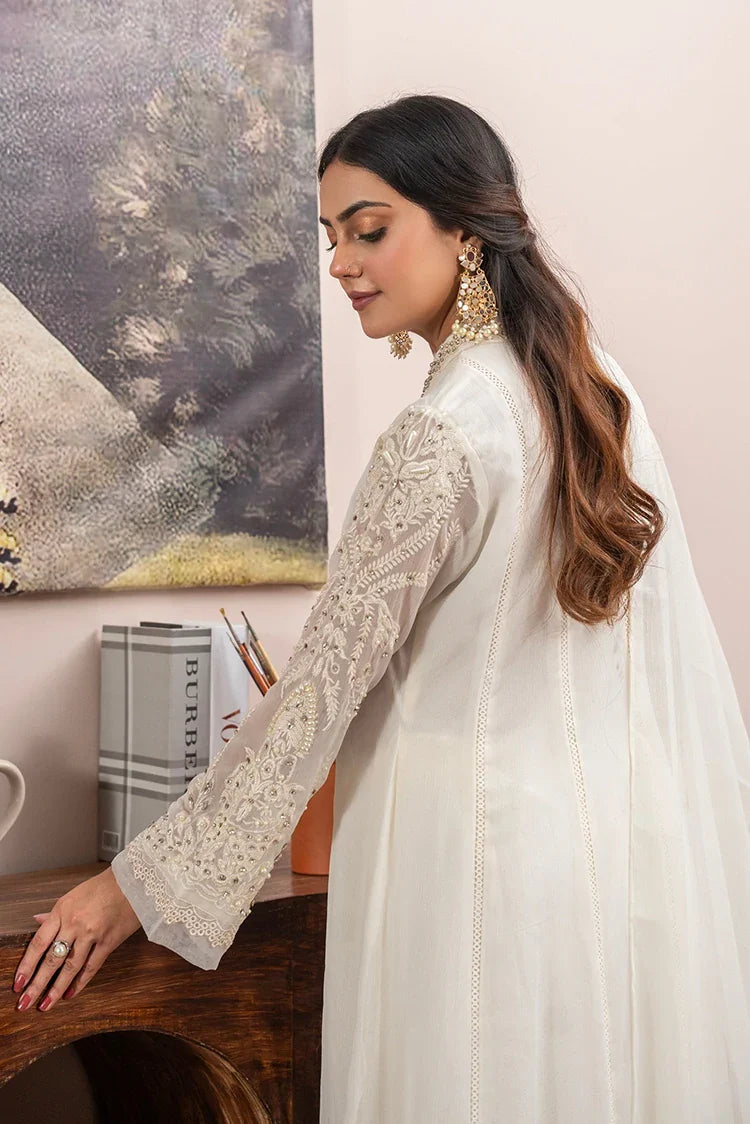Picture of Manahils - Rang Nirala Collection - K-165-Off White - Available at Raja Sahib