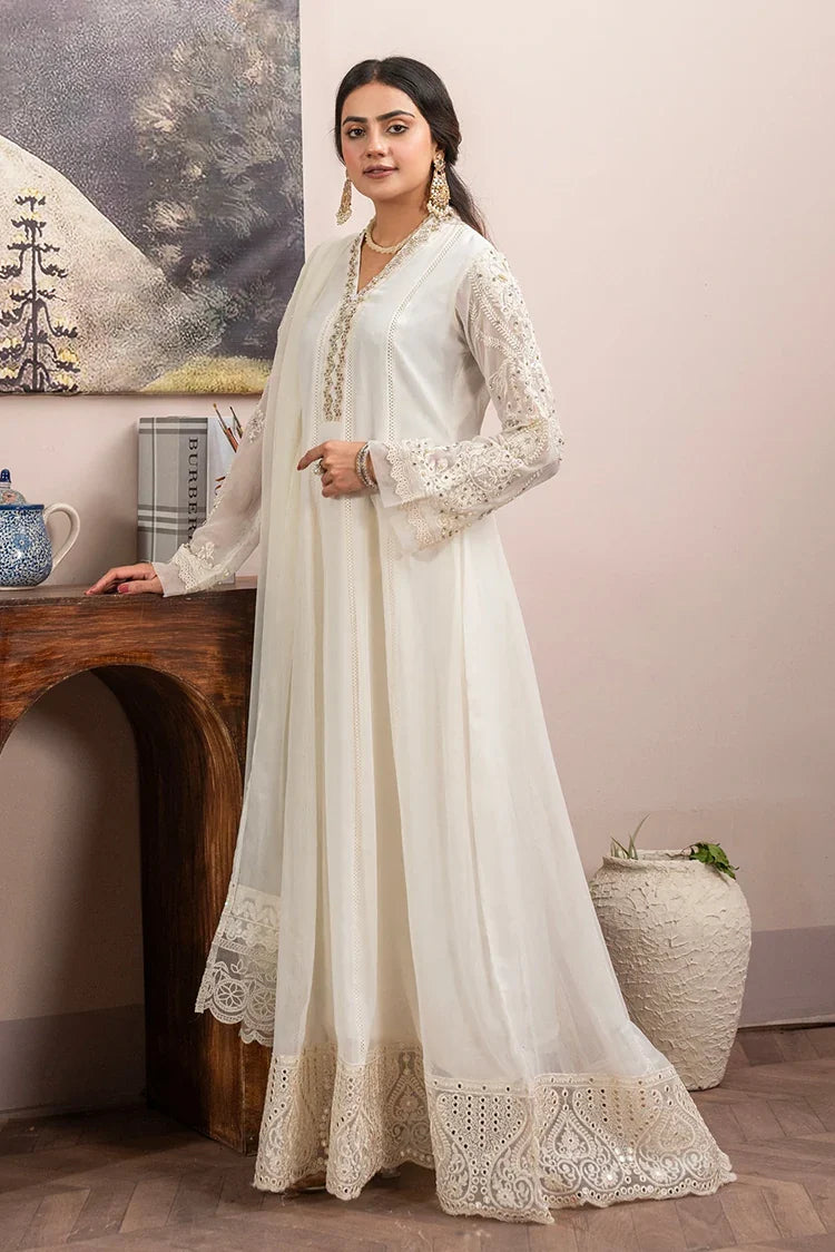 Picture of Manahils - Rang Nirala Collection - K-165-Off White - Available at Raja Sahib