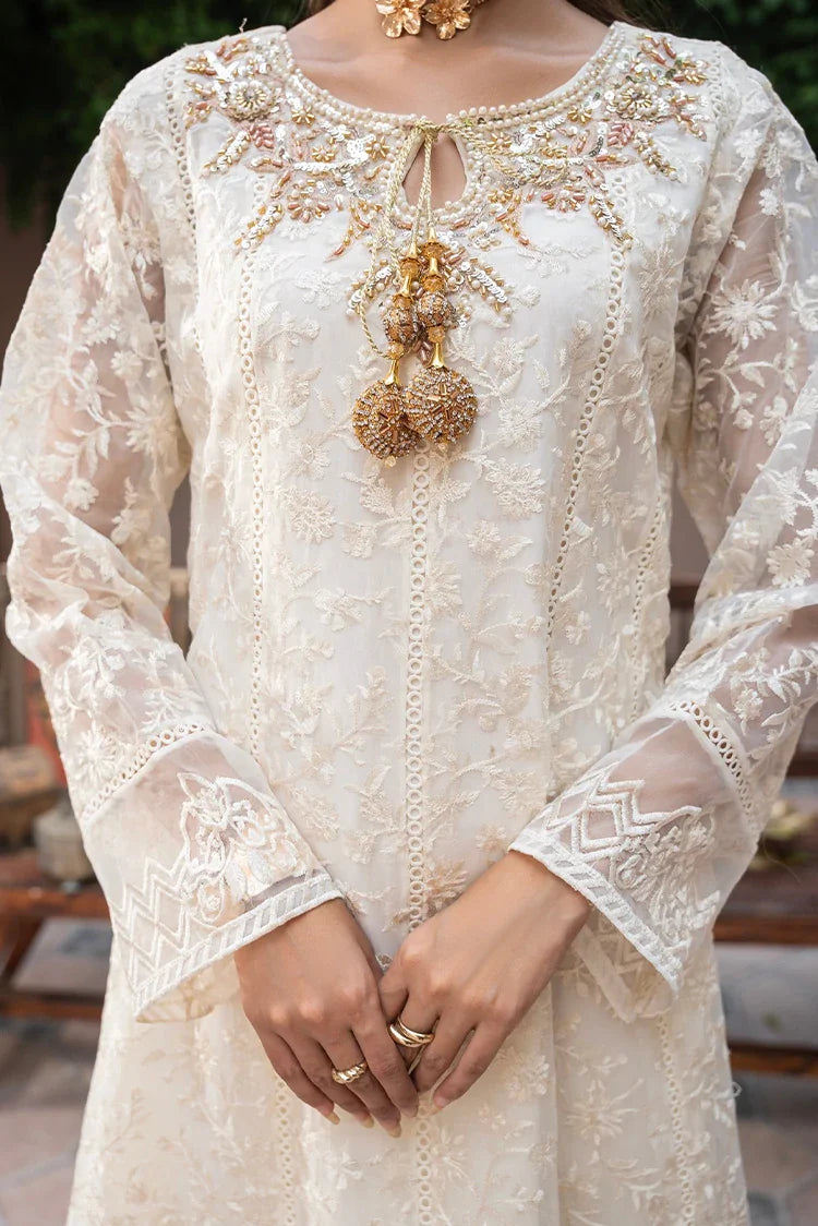 Picture of Manahils - Rang Nirala Collection - K-171-Off White - Available at Raja Sahib