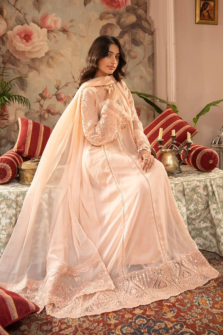 Picture of Manahils - Rang Nirala Collection - K-165-Peach - Available at Raja Sahib