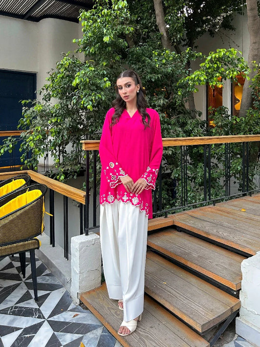 Picture of Manahils - Pink Flair - Available at Raja Sahib