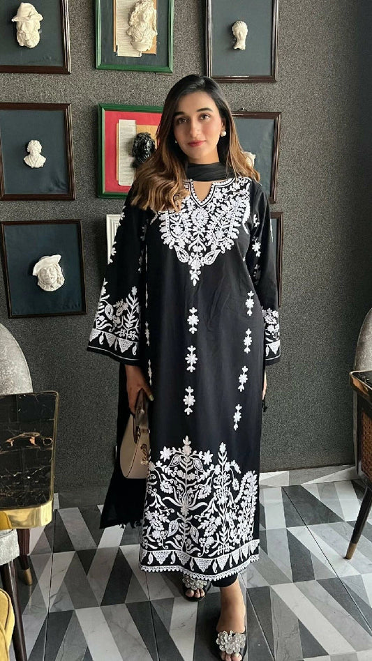 Picture of Manahils - Embroidered Two Pc.(Pay-Now) - Available at Raja Sahib