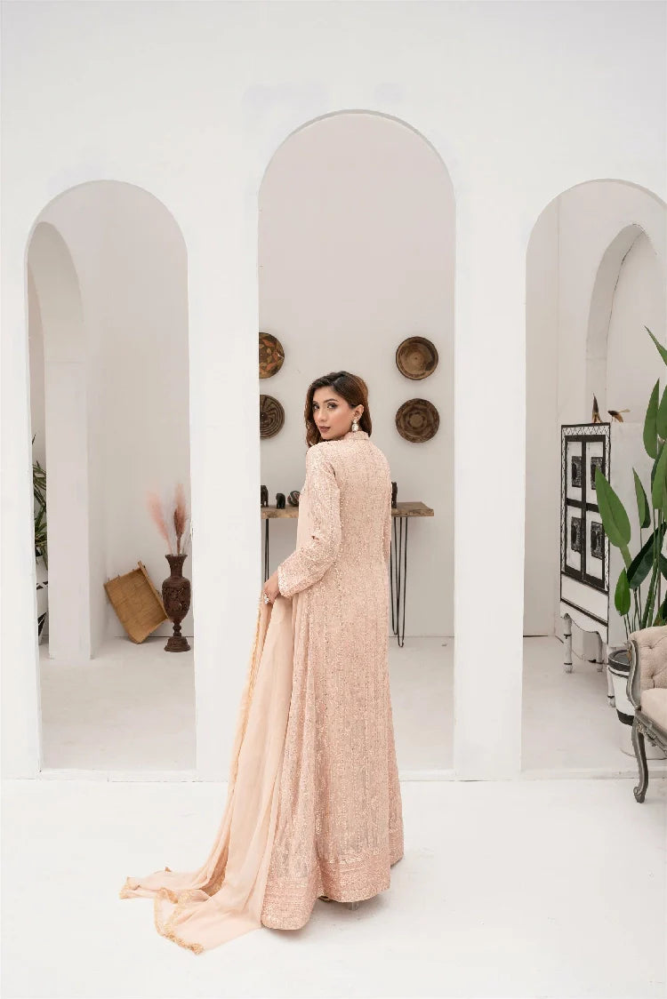 Picture of Manahils - Sw 04-Peach - Available at Raja Sahib