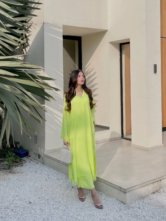 Picture of Manahils - Threaded Love Neon - Available at Raja Sahib