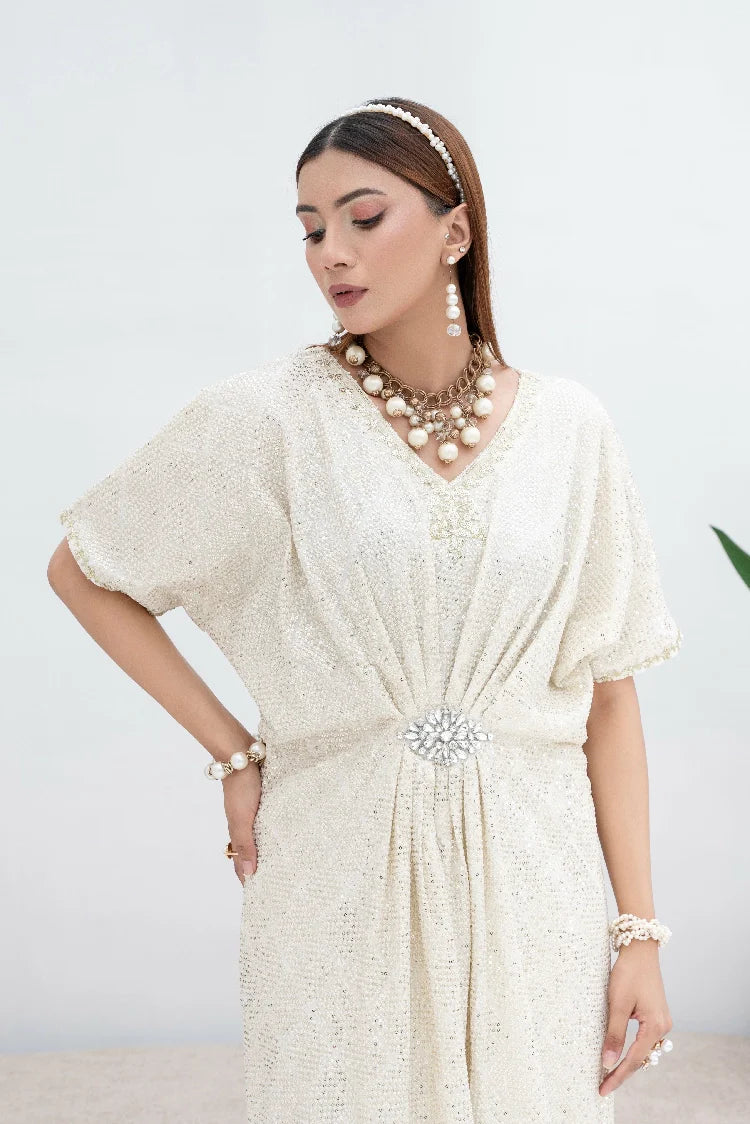 Picture of Manahils - Wa 03-Off White - Available at Raja Sahib