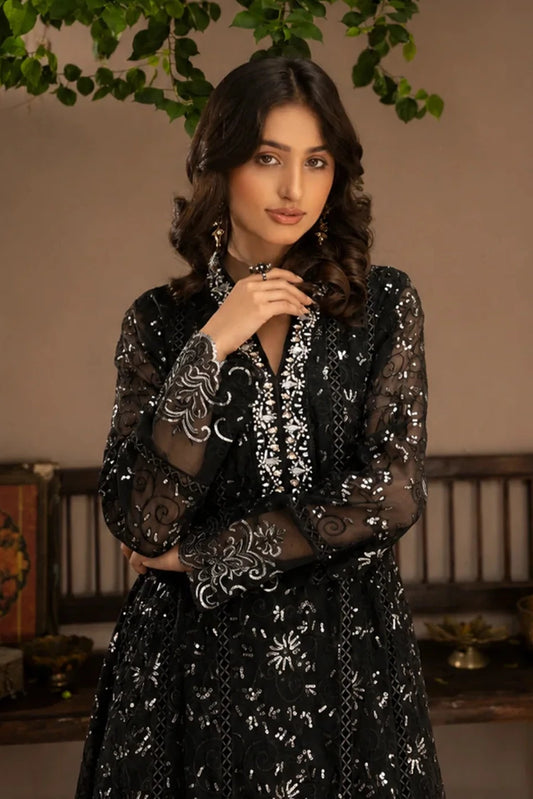 Picture of Manahils - K-151-Black - Available at Raja Sahib
