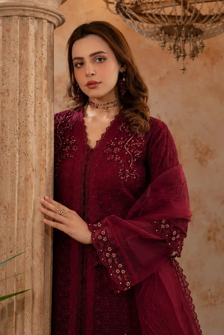Picture of Manahils - 181-Maroon - Available at Raja Sahib