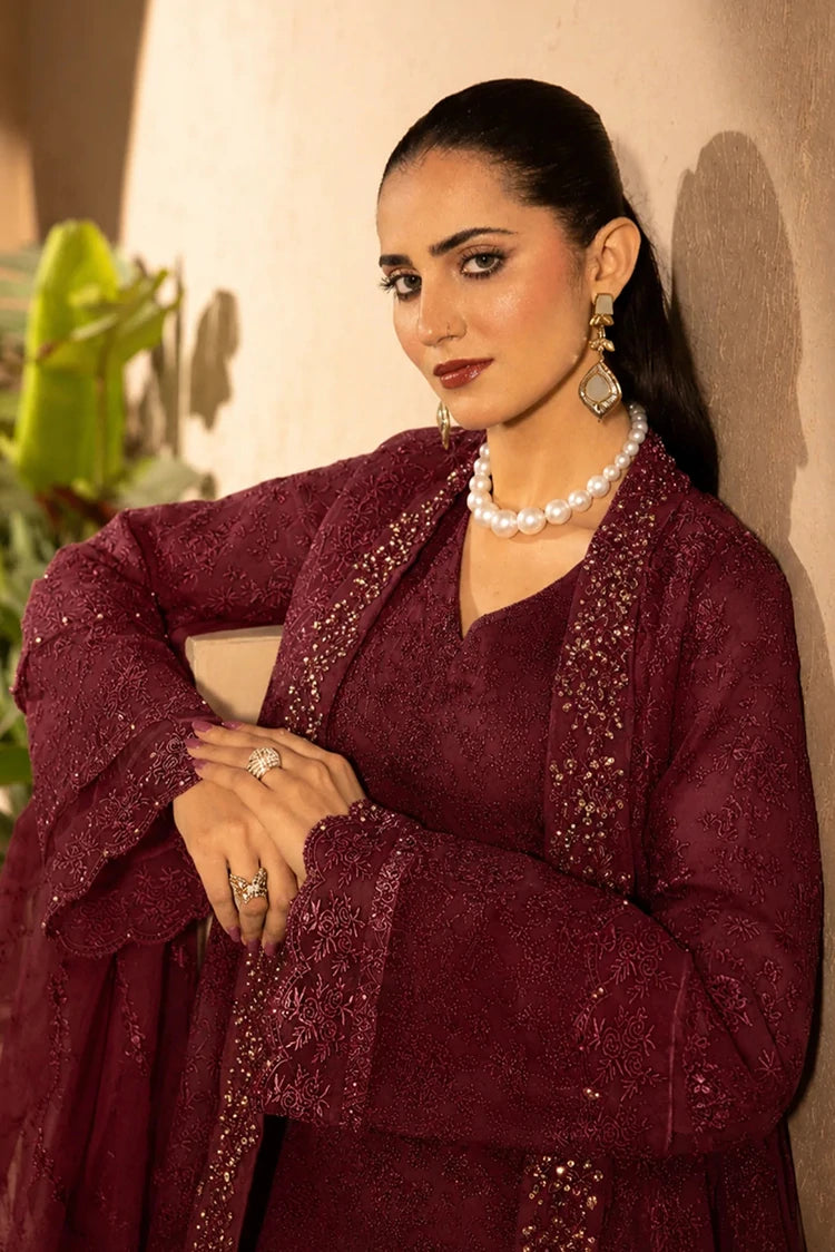 Picture of Manahils - 198 -Maroon - Available at Raja Sahib