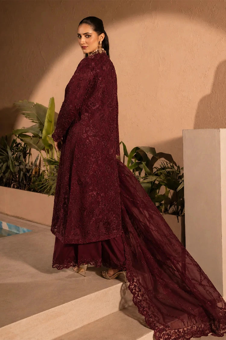 Picture of Manahils - 198 -Maroon - Available at Raja Sahib