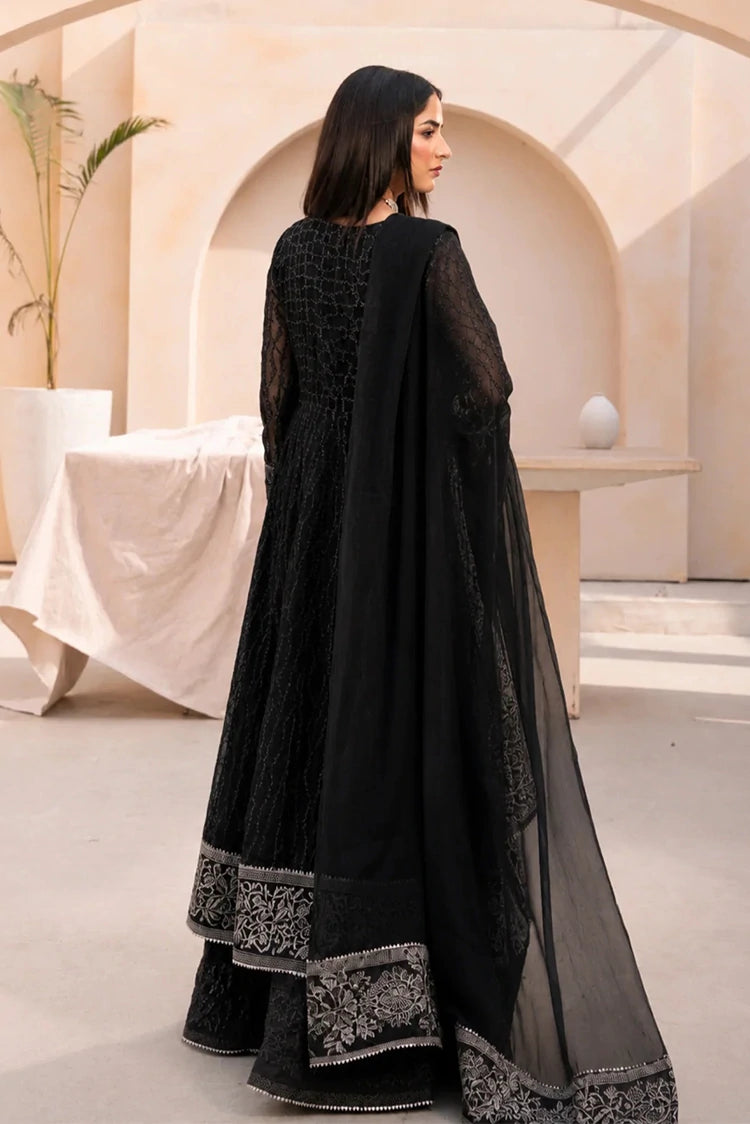 Picture of Manahils - L-025-Black - Available at Raja Sahib