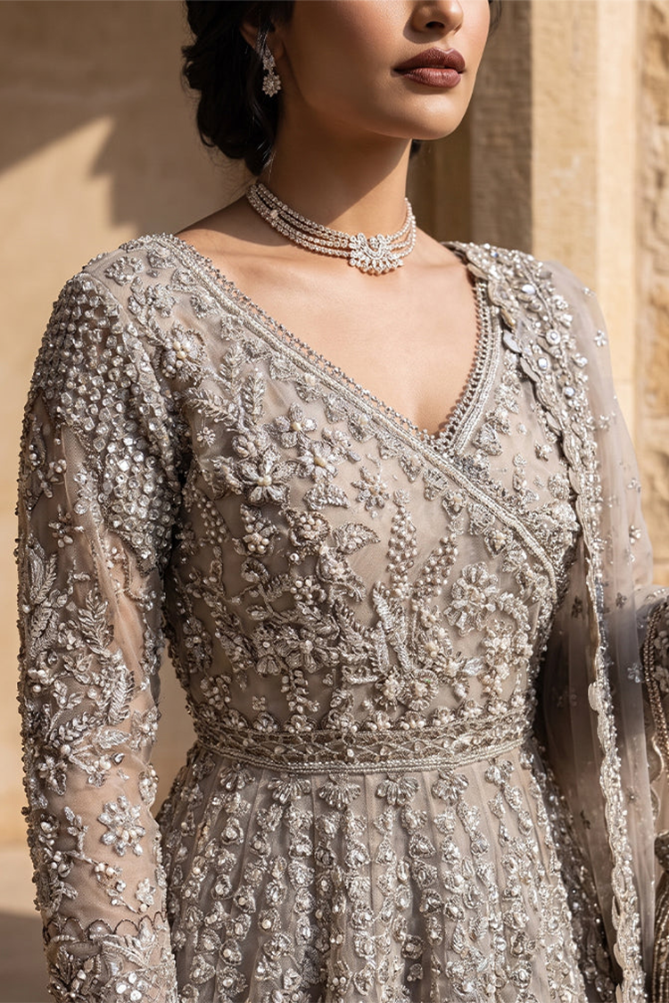 Picture of Maria Osama Khan - Dahlia Wedding Formals - Etherea - Available at Raja Sahib