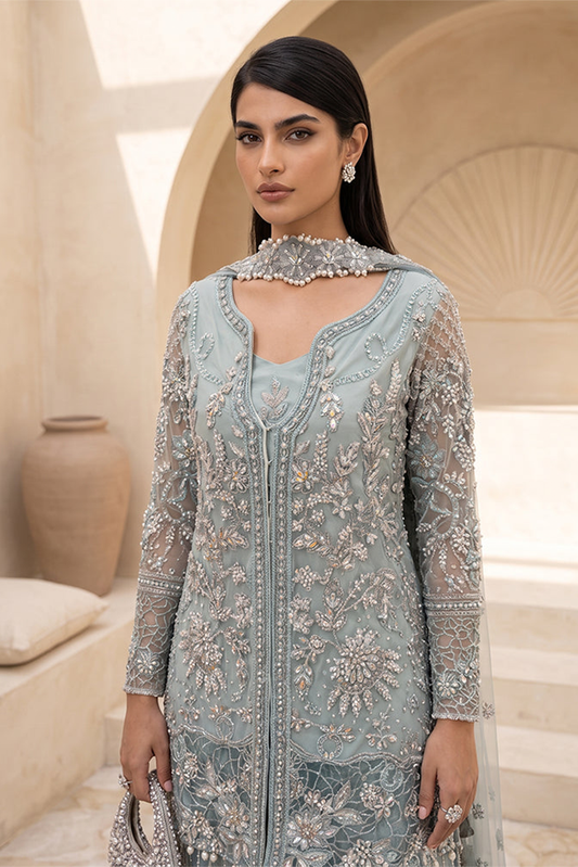 Picture of Maria Osama Khan - Dahlia Wedding Formals - Fleura - Available at Raja Sahib