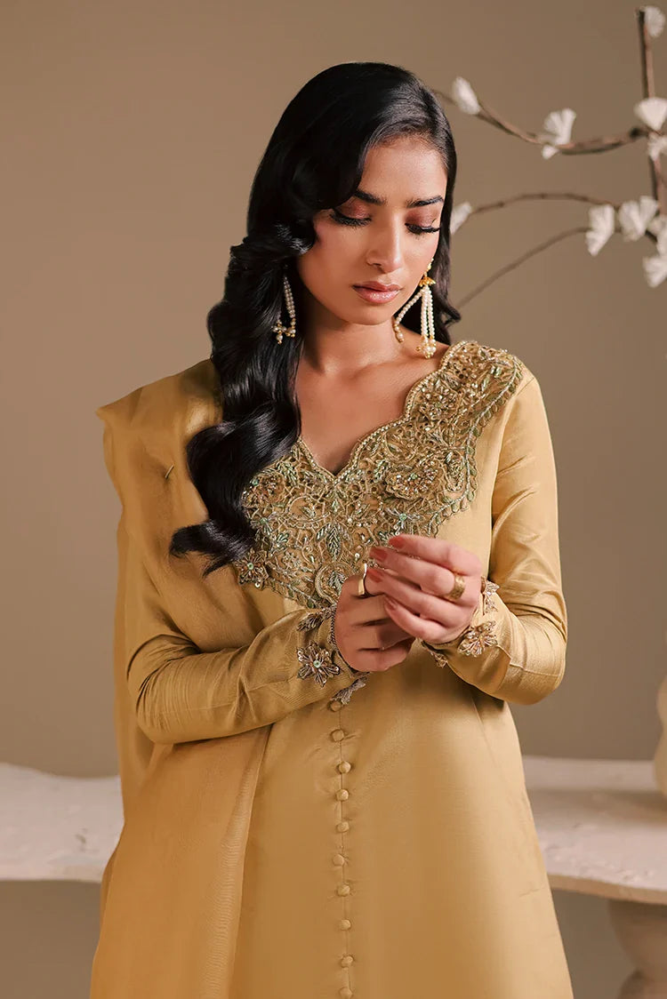 Picture of Maria Osama Khan - Noir Bliss 2 - Golden Ember - Available at Raja Sahib