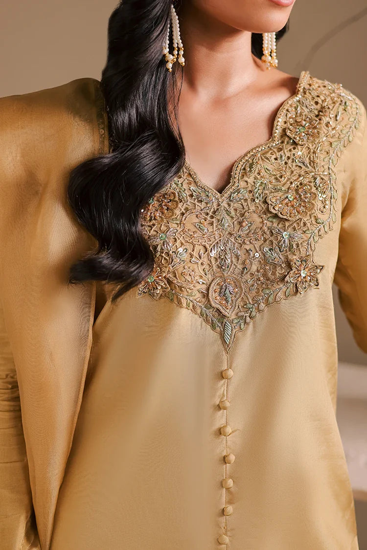 Picture of Maria Osama Khan - Noir Bliss 2 - Golden Ember - Available at Raja Sahib