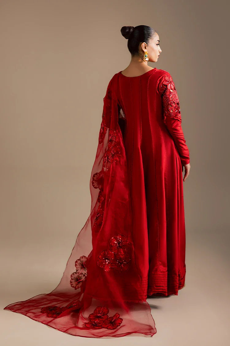 Picture of Maria Osama Khan - Noir Bliss 2 - Scarlet Mirage - Available at Raja Sahib