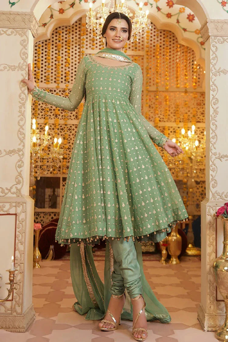 Picture of Asma & Sidra - Kalidaar Frocks - Masakali - Available at Raja Sahib