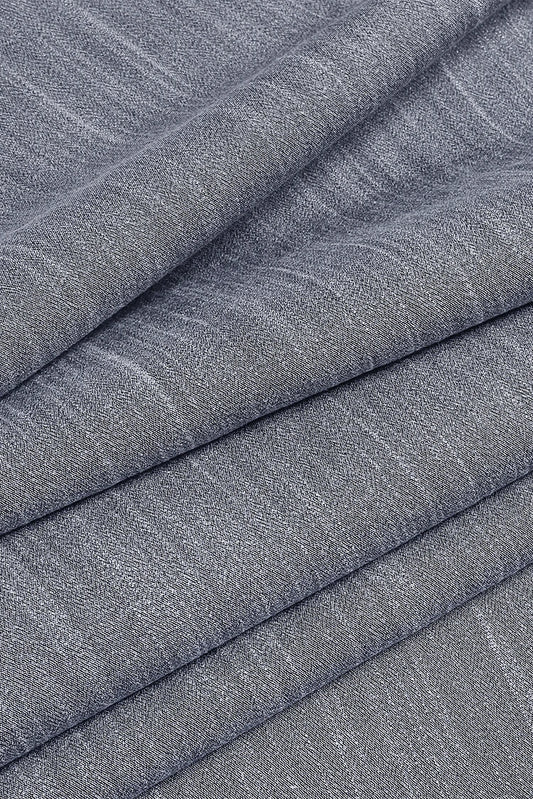 Picture of Fabrich - Signature Melange Cotton - Silver - Available at Raja Sahib