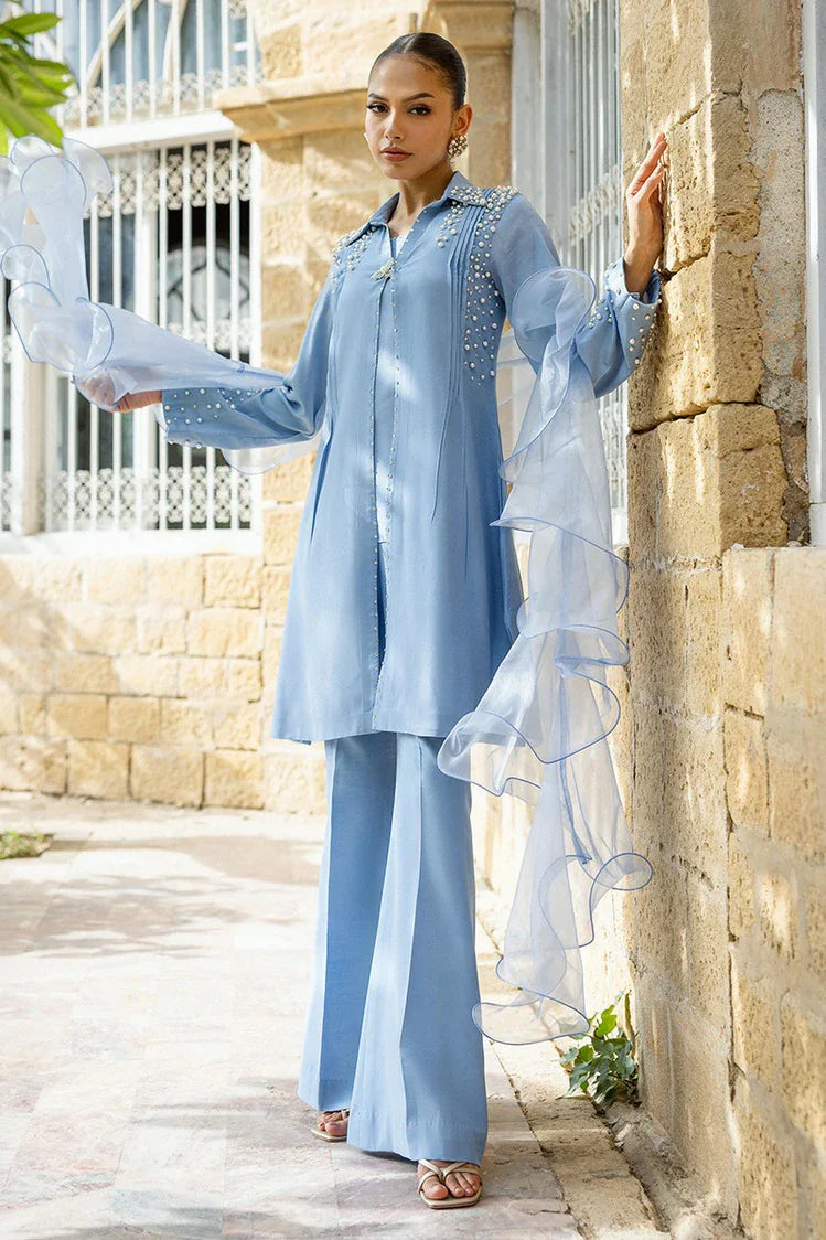 Picture of Mavie - Elara Luxury Pret - Celeste - Available at Raja Sahib