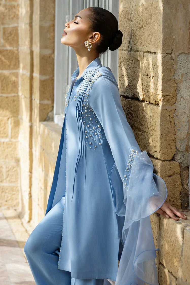 Picture of Mavie - Elara Luxury Pret - Celeste - Available at Raja Sahib