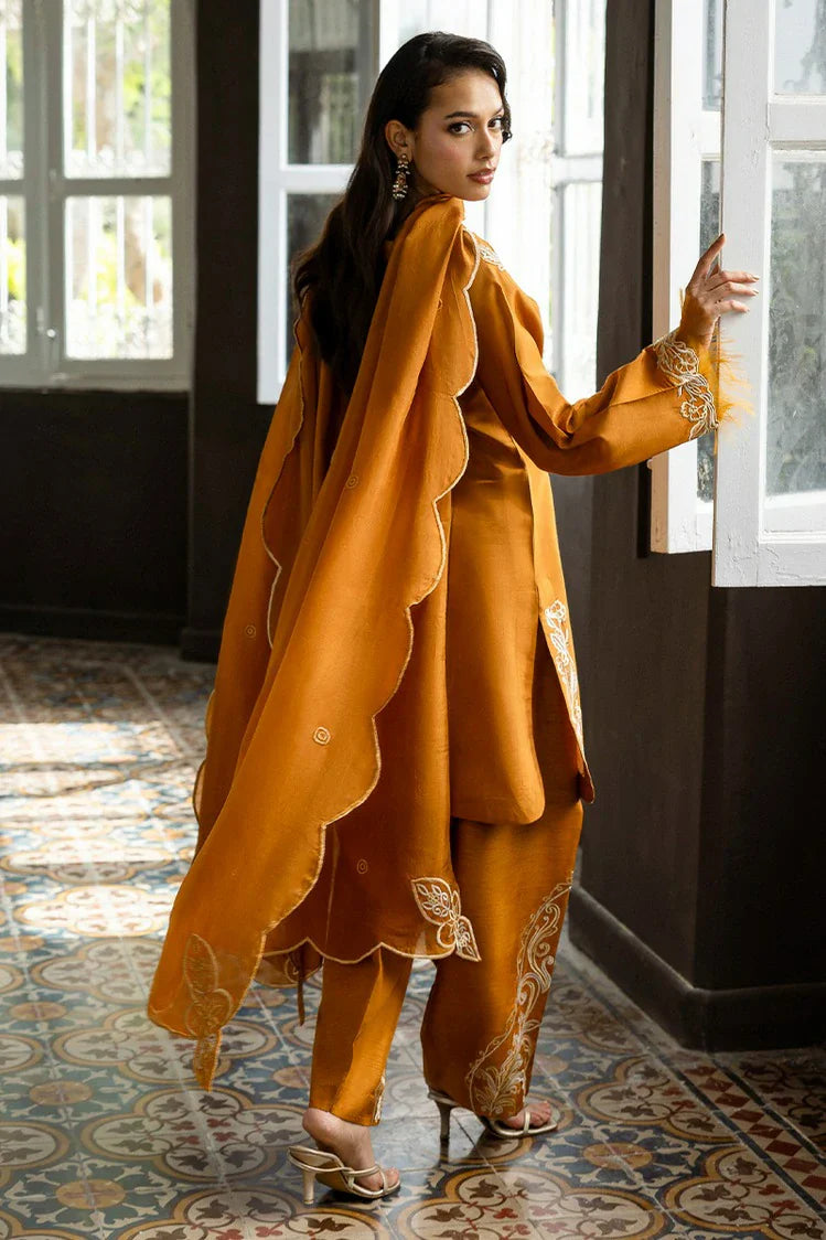 Picture of Mavie - Elara Luxury Pret - Amber - Available at Raja Sahib