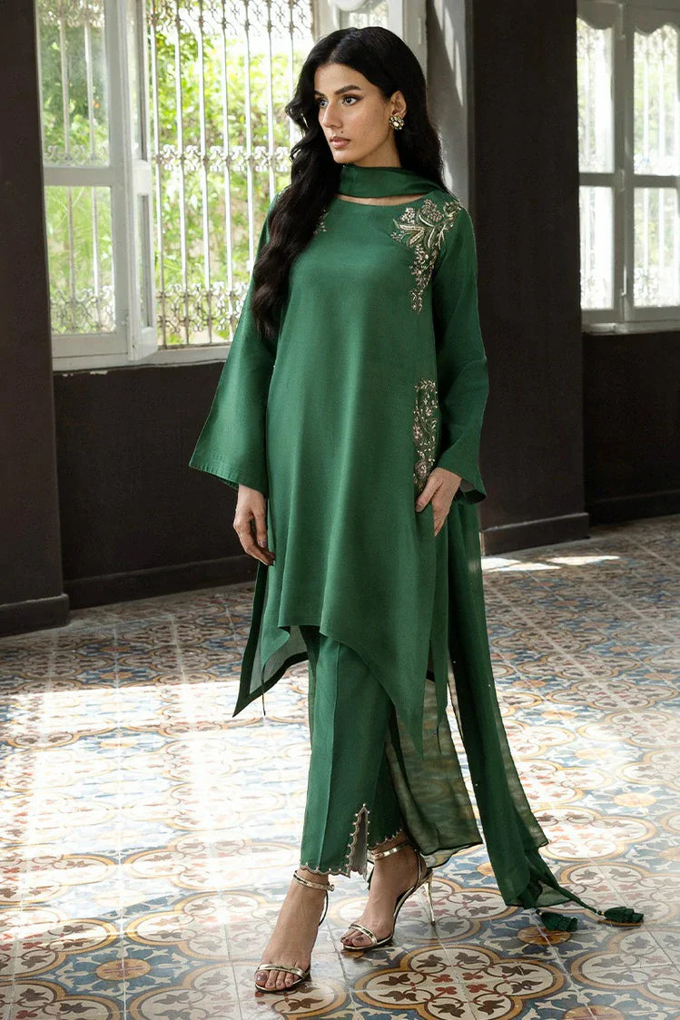 Picture of Mavie - Elara Luxury Pret - Emeral - Available at Raja Sahib