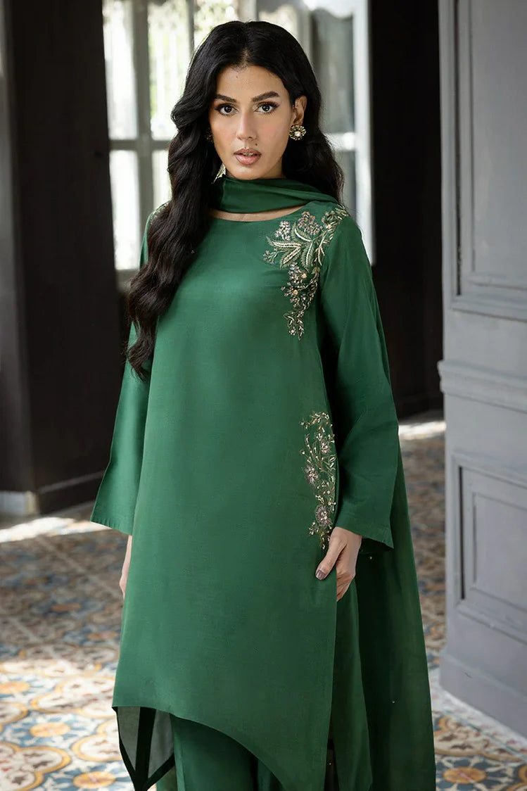 Picture of Mavie - Elara Luxury Pret - Emeral - Available at Raja Sahib