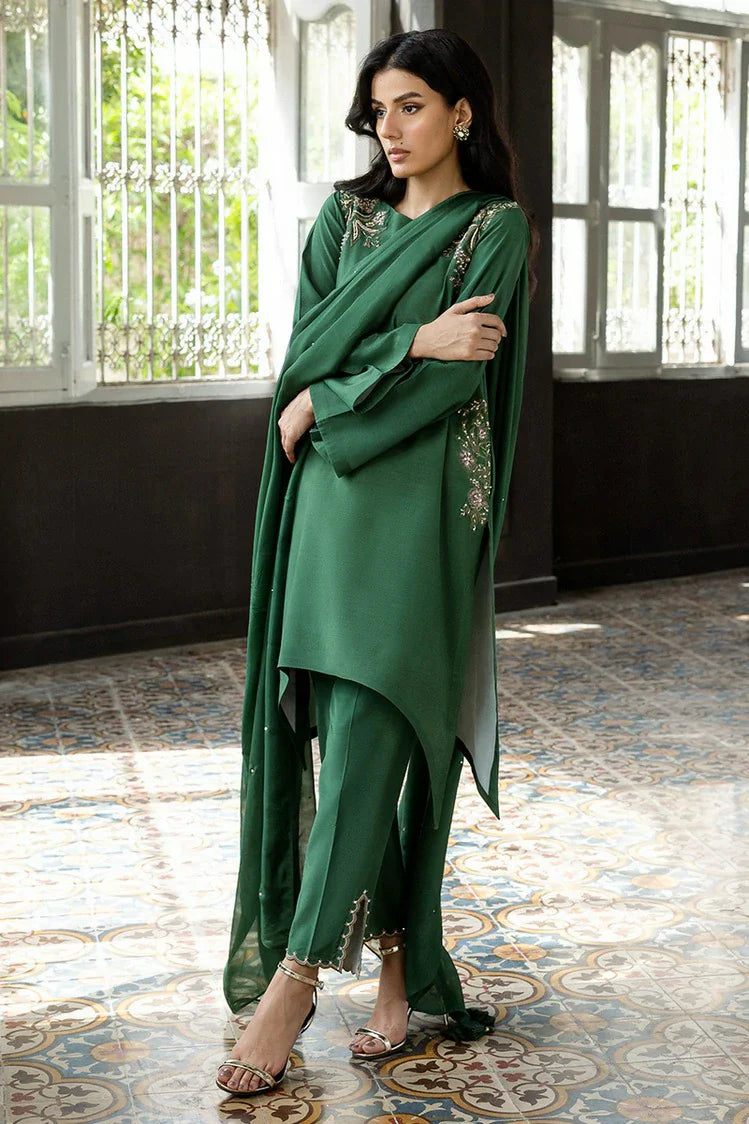 Picture of Mavie - Elara Luxury Pret - Emeral - Available at Raja Sahib