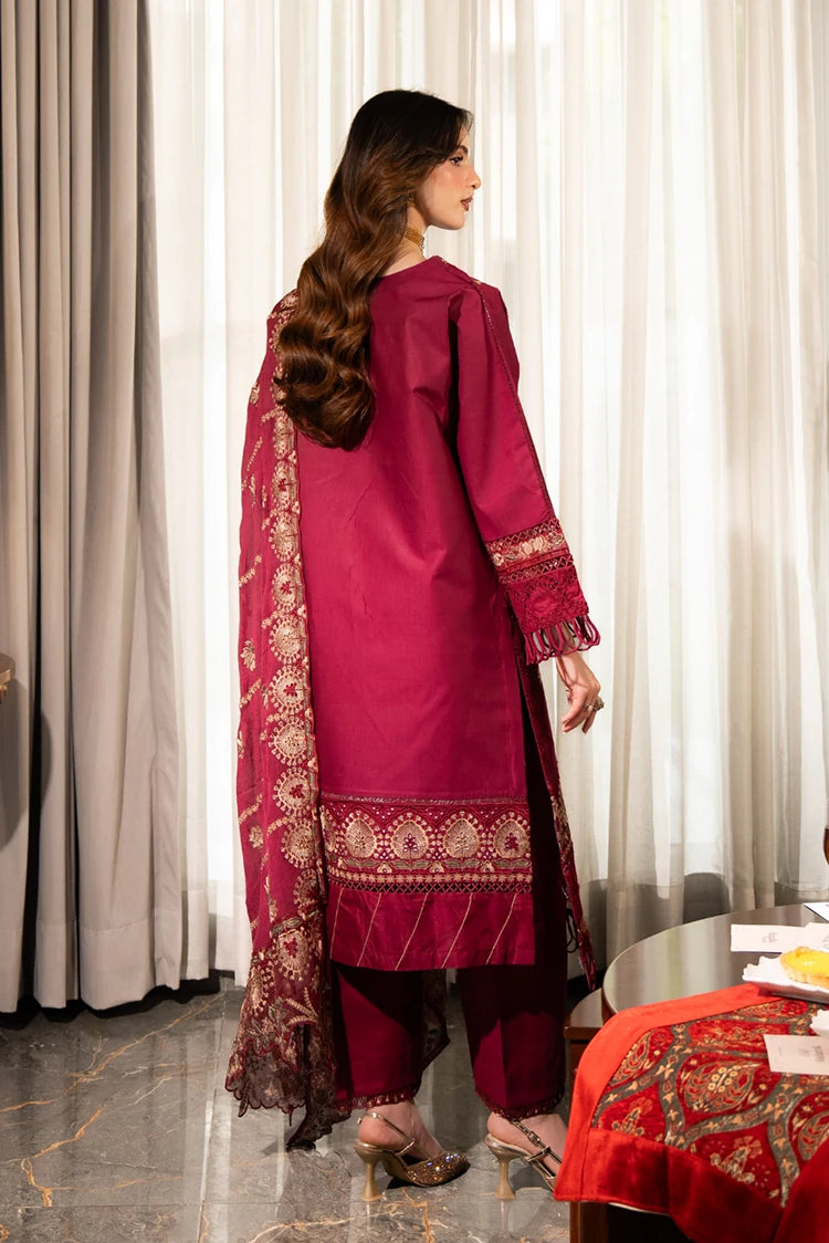 Picture of Meerak - Emboidered Lawn - Blush - Available at Raja Sahib