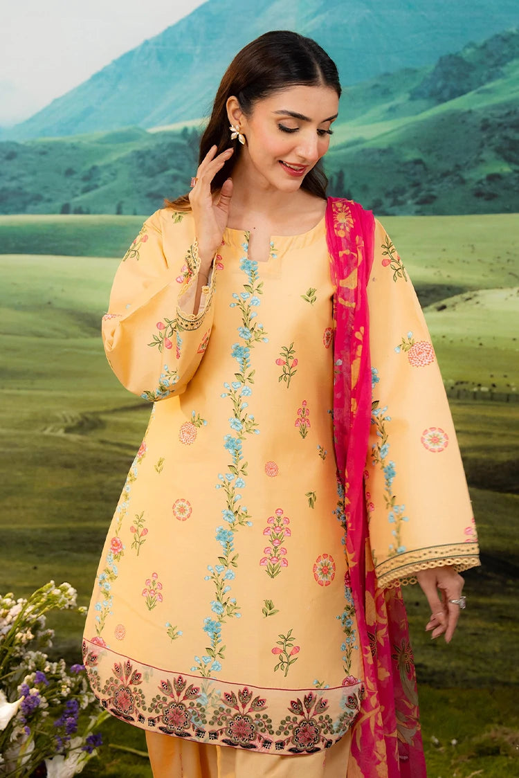 Picture of Meerak - Embroidered Lawn - Freesia - Available at Raja Sahib