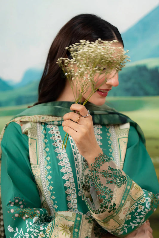 Picture of Meerak - Embroidered Lawn - Orchid - Available at Raja Sahib