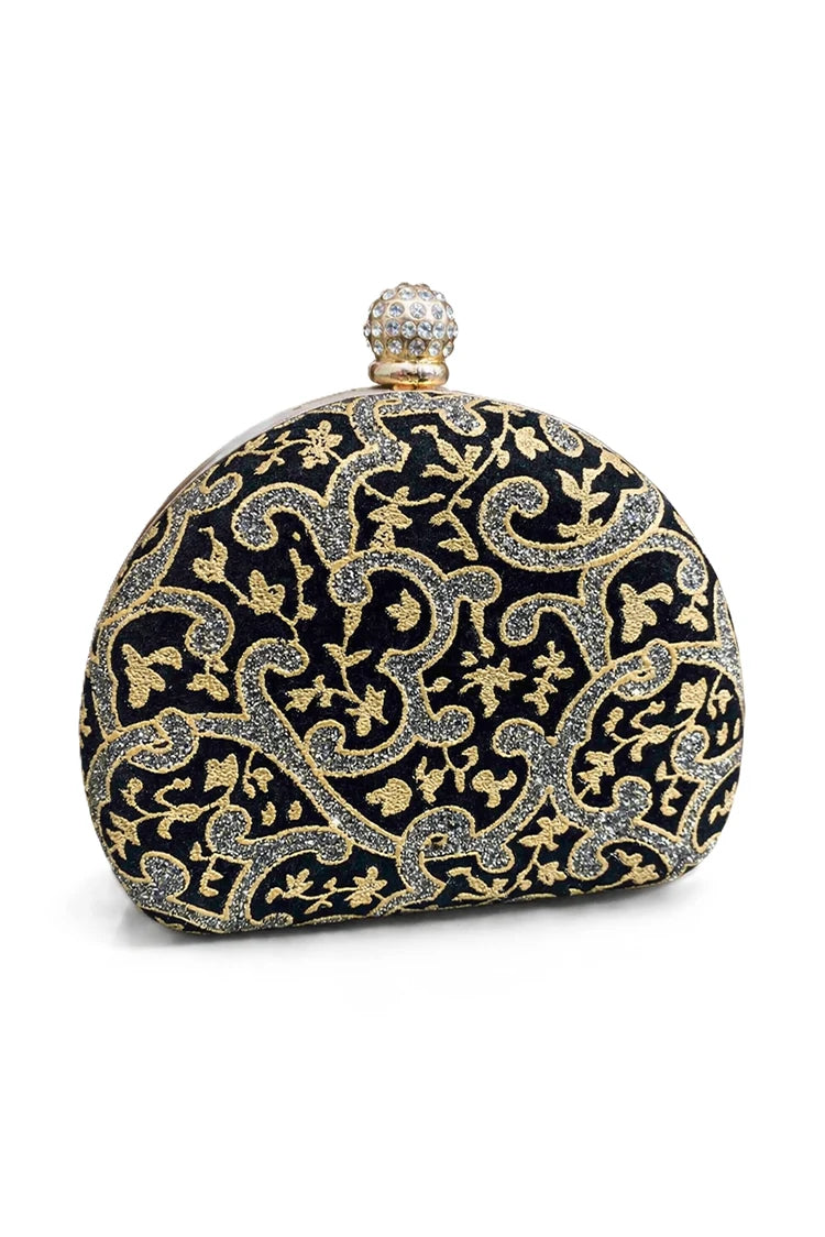 Picture of Merooz Luxe - Clutch - Novelle - Available at Raja Sahib