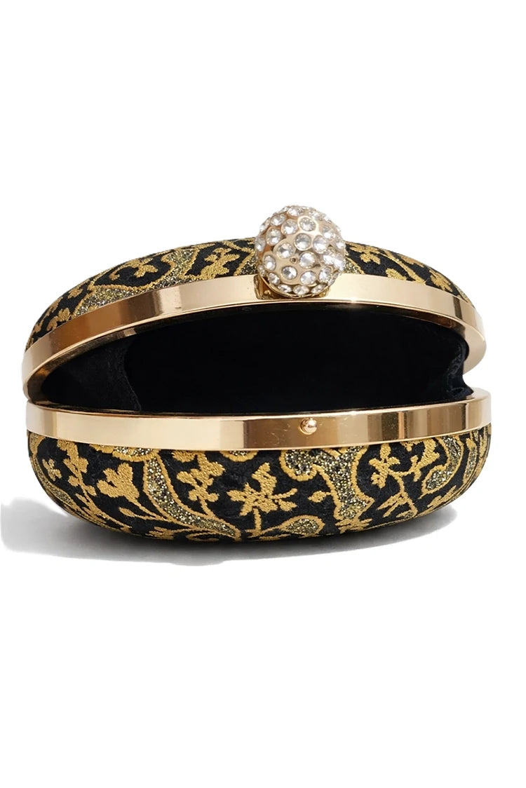 Picture of Merooz Luxe - Clutch - Novelle - Available at Raja Sahib