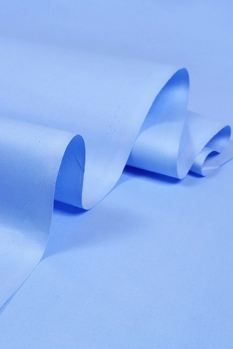 Picture of Fabrich - Mizaaj Latha Unstitch Fabric - Sky Blue - Available at Raja Sahib