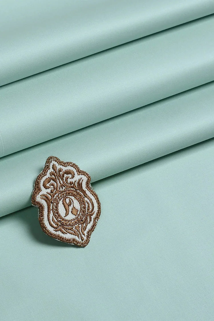 Picture of Fabrich - Mizaaj Latha Unstitch Fabric - Mint - Available at Raja Sahib