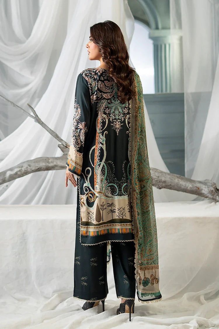 Picture of Meerak - 3 PC Embroidered Linen Pret - Zink Desire - Available at Raja Sahib