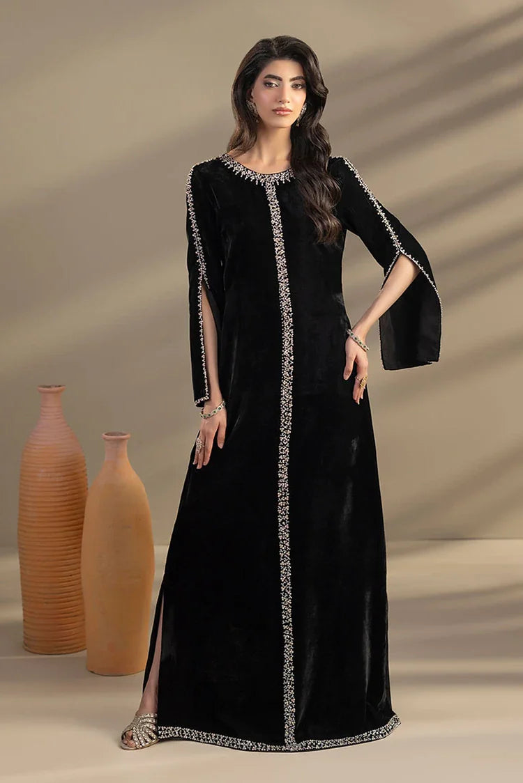 Picture of Mavie - Noir Luxury Velvets - Eclipse - Available at Raja Sahib