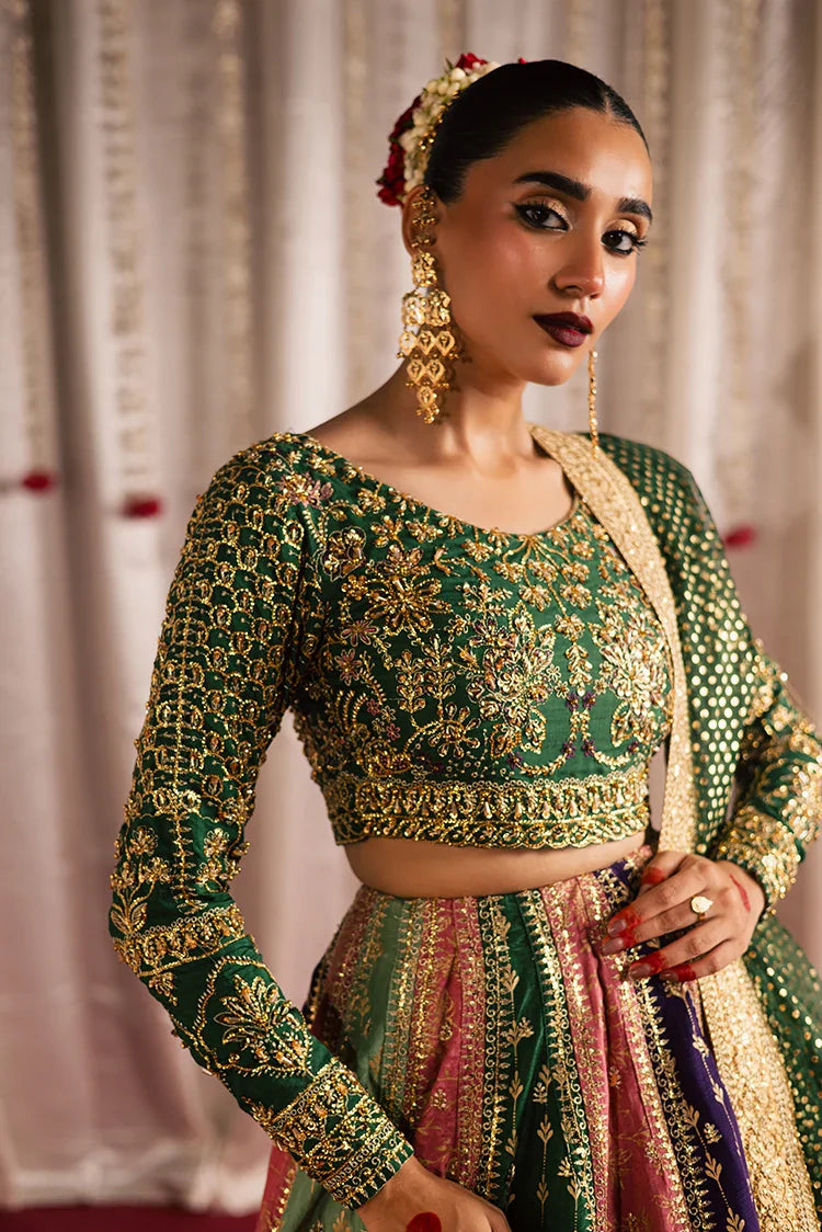 Picture of Maria Osama Khan - Jhil Mil Wedding Festive - D-001 - Rangrez - Available at Raja Sahib