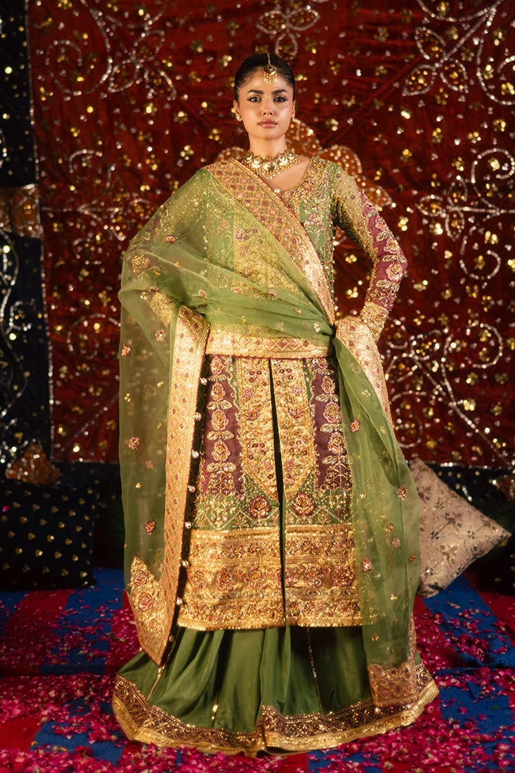Picture of Maria Osama Khan - Jhil Mil Wedding Festive - D-006 - Shabnum - Available at Raja Sahib