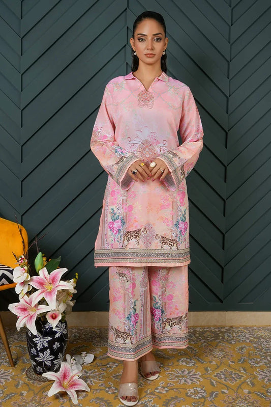 Picture of <!--dy-->Amber Imran - Vivre Co Ords - Matchara - Available at Raja Sahib