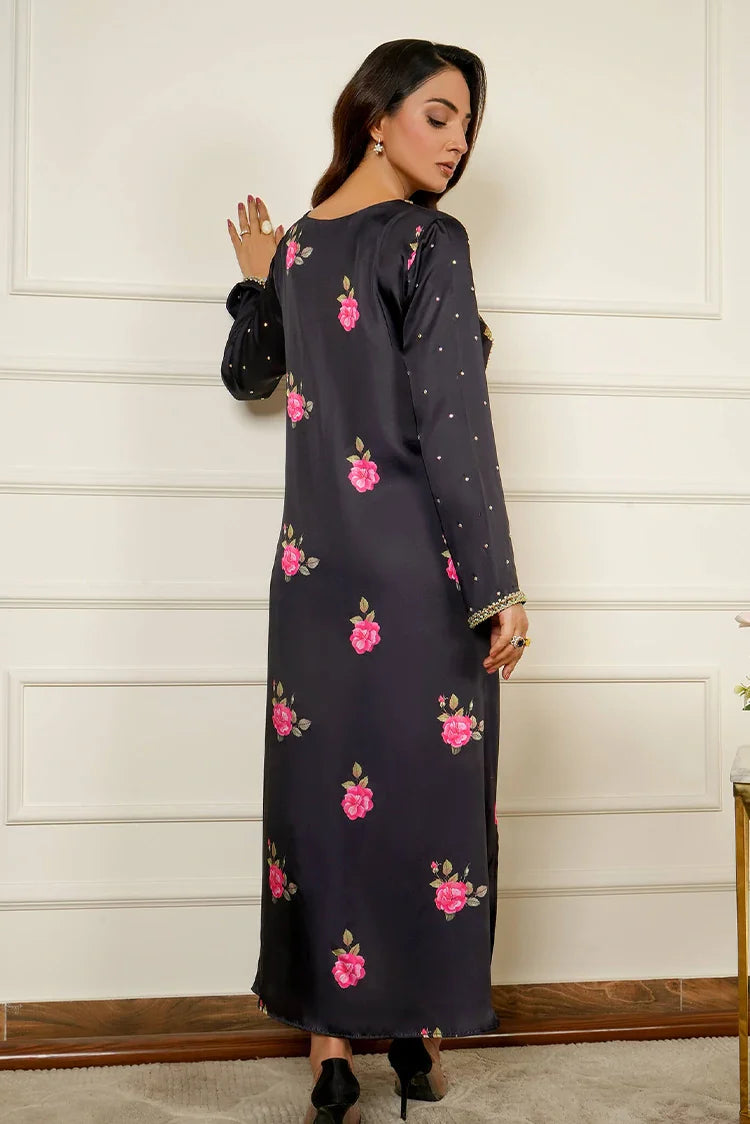 Picture of <!--eg-->Amber Imran - Silk Formals RTW Collection - Midnight - Available at Raja Sahib