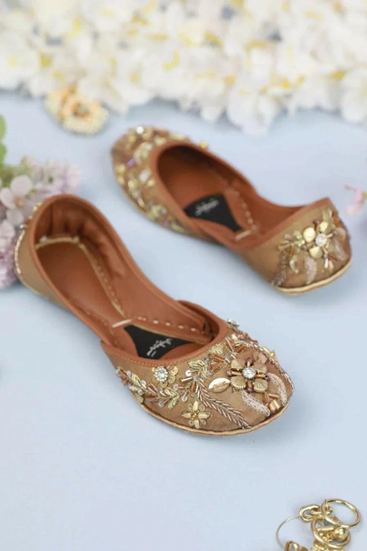 Picture of Saheliyan - Heer Collection - Murghabi Brown - Available at Raja Sahib