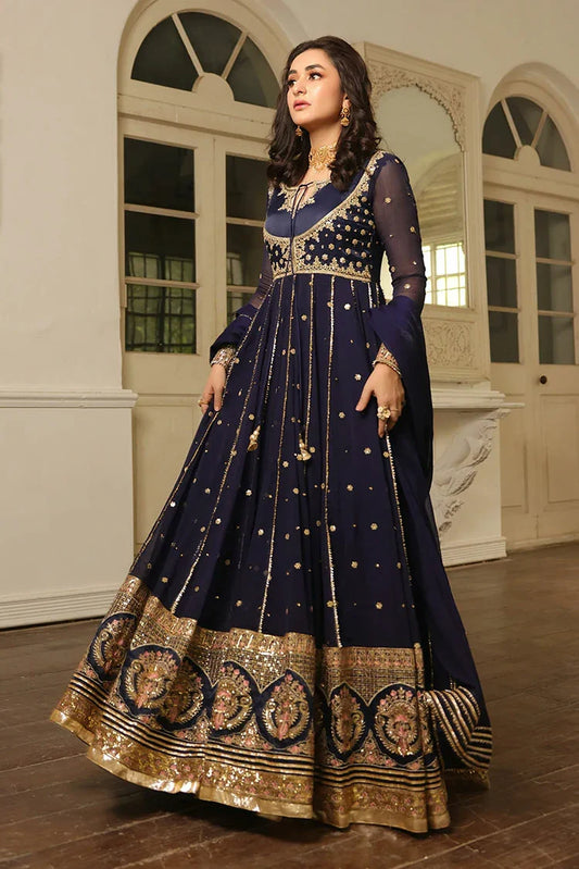 Picture of Asma & Sidra - Kalidaar Frocks - Niloufer Queen - Available at Raja Sahib