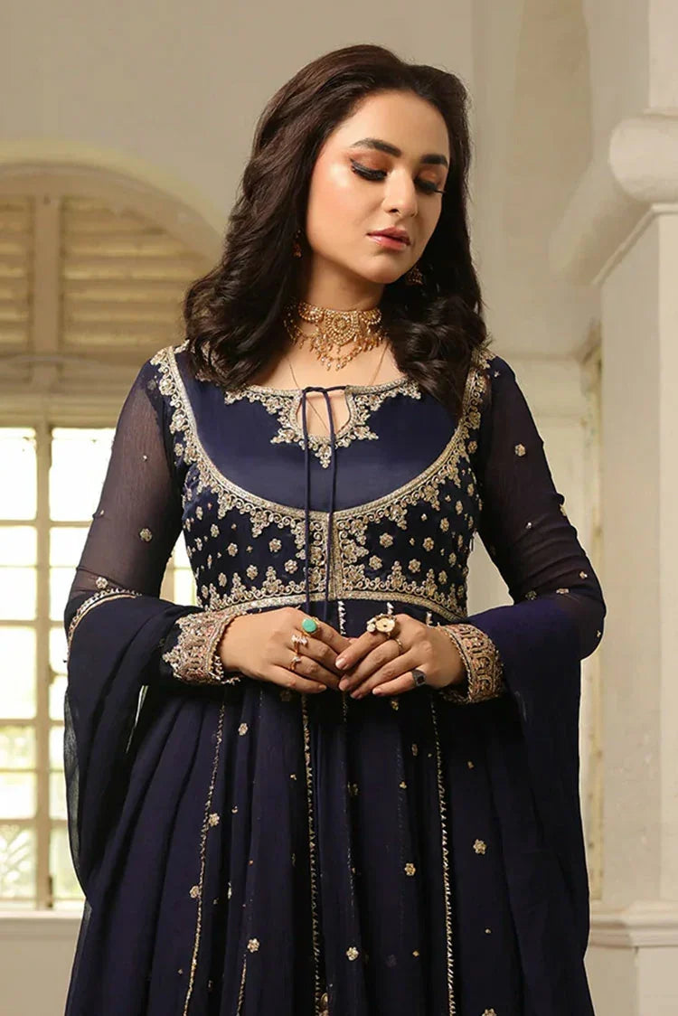 Picture of Asma & Sidra - Kalidaar Frocks - Niloufer Queen - Available at Raja Sahib