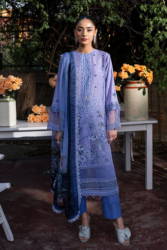 Picture of Noran's - Festive Edit - Periwinkle Dreams Nlec - PR15 - Available at Raja Sahib